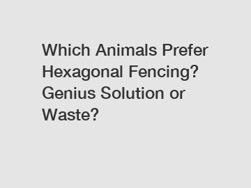 Which Animals Prefer Hexagonal Fencing? Genius Solution or Waste?