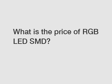 What is the price of RGB LED SMD?