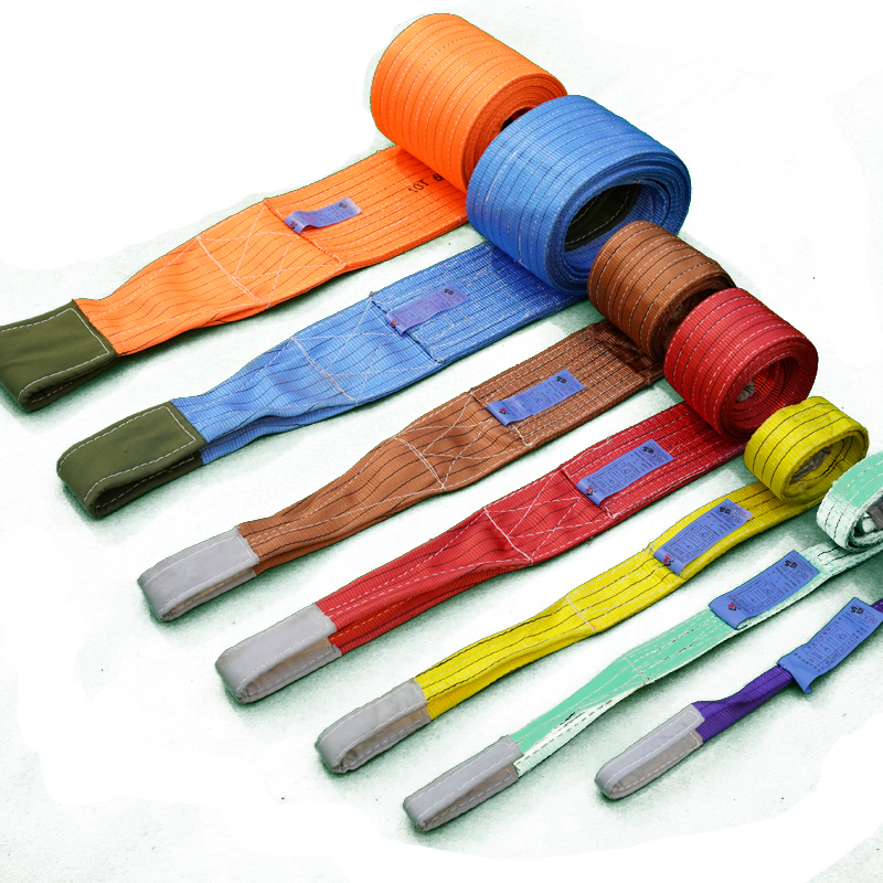 How to make a flat lift sling