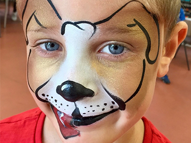 Cute & Easy Dog Face Paint — Step-by-Step