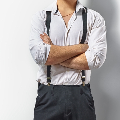 Which groups are braces suitable for?-[Handsome tie]